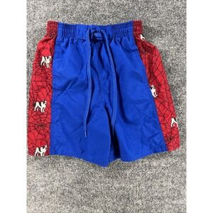 Vintage Big Dogs Kids "Spidey Dog" Swim Trunks Size 4/5